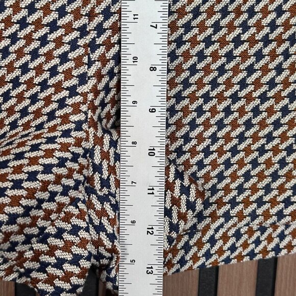 Zara Shorts Small Womens Multicolor Tweed Mini Bermuda Boucle Stretch - Picture 4 of 7